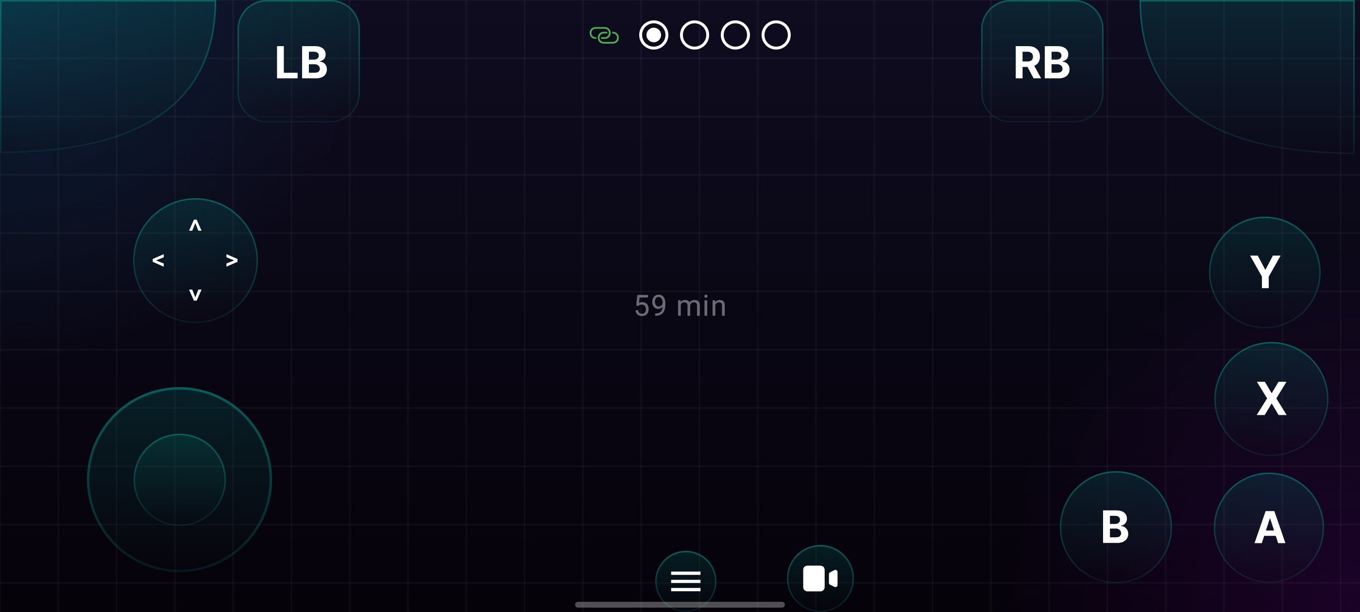 GamePadX Active Controller Layout